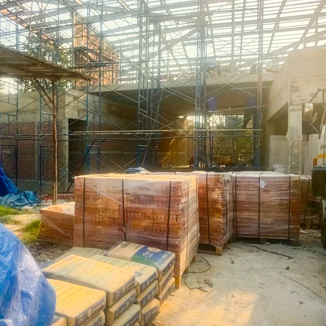 อิฐมอญ มอก. 77-2565 ประเภท ค ภาพการขนส่งไปปากเกร็ด วันที่ 14 ม.ค. 2569